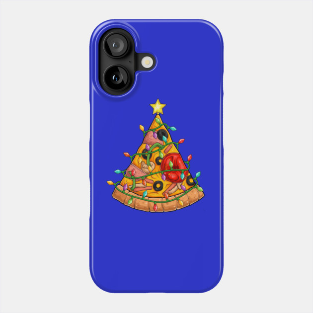 Pizza Christmas Phone Case by HolidayBug