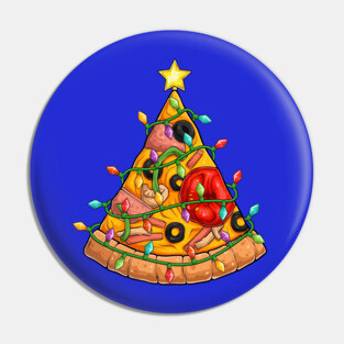 Pizza Christmas Pin
