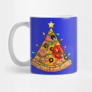 Pizza Christmas Mug