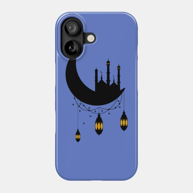 Ramadan Mosque Moon Lanterns Phone Case by HolidayBug