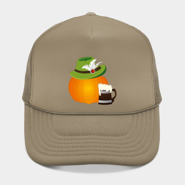 Oktoberfest Pumpkin, Beer, Alpine Hat by HolidayBug