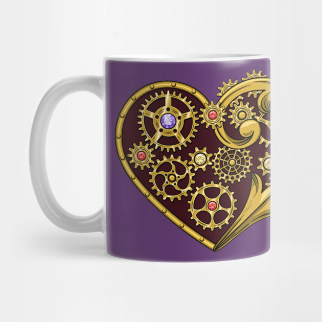 Steampunk Gears Heart by HolidayBug