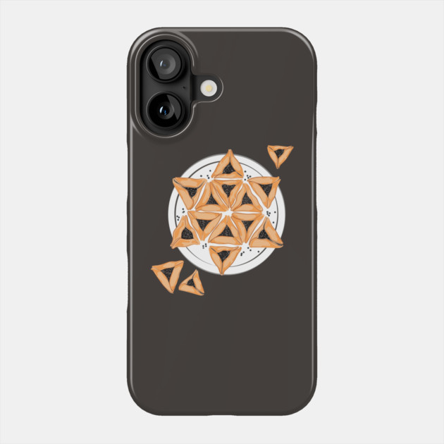 Purim Hamantash Hamantaschen Jewish Star Phone Case by HolidayBug