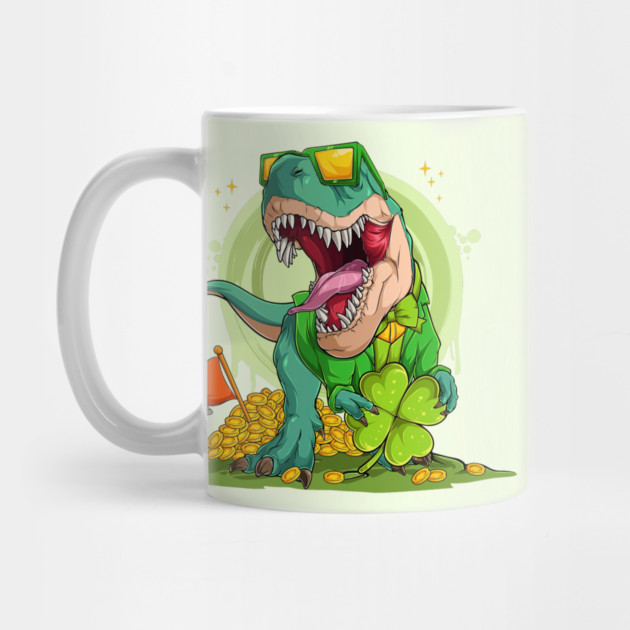 Leprechaun T-Rex St. Patrick's Day by HolidayBug