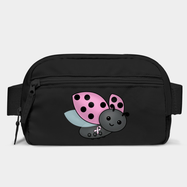 Ladybug Pink Awareness Ribbon by HolidayBug