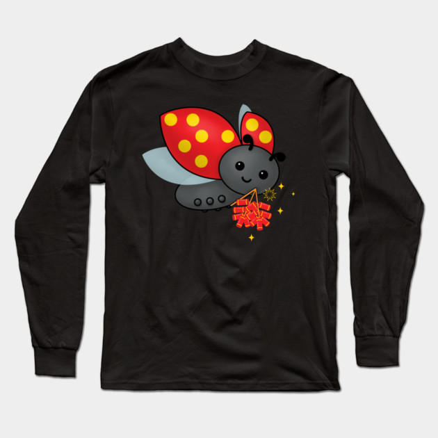 Chinese New Year Ladybug Long Sleeve T-Shirt by HolidayBug