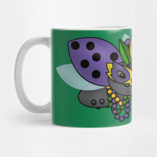 Mardi Gras Ladybug Mug