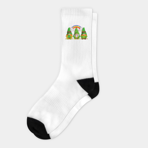 Leprechaun Gnomes Socks by HolidayBug