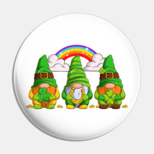 Leprechaun Gnomes Pin