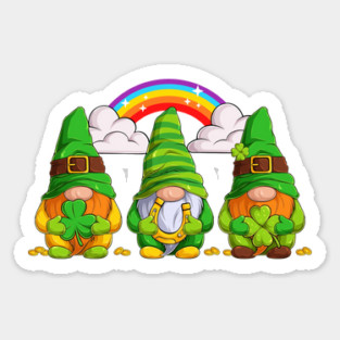 Leprechaun Gnomes Sticker