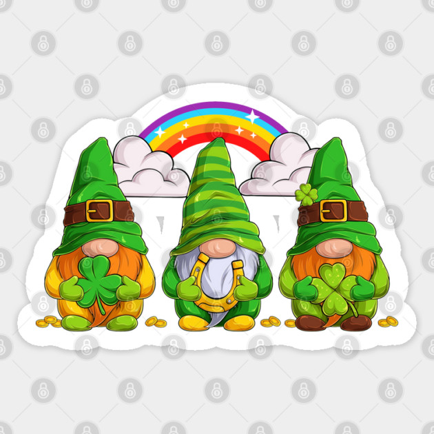Leprechaun Gnomes Sticker by HolidayBug