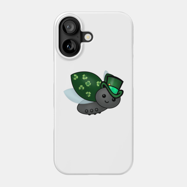 Lucky Leprechaun Ladybug Phone Case by HolidayBug