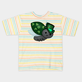 Lucky Leprechaun Ladybug Kids T-Shirt