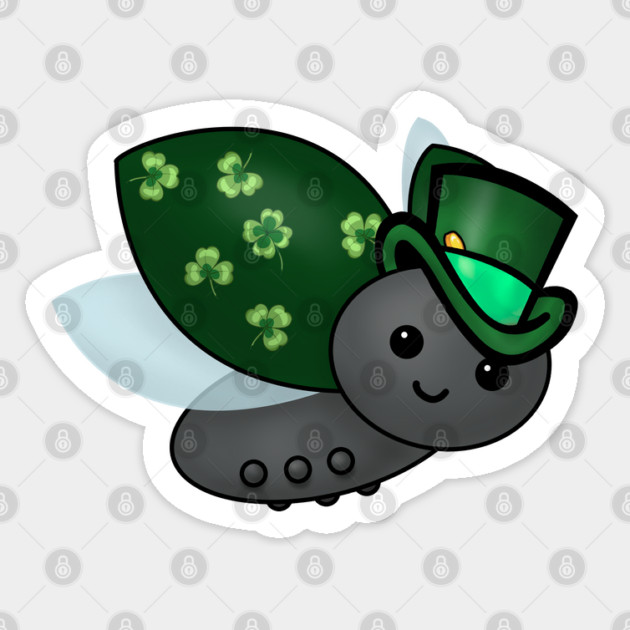 Lucky Leprechaun Ladybug Sticker by HolidayBug