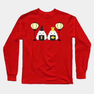 Hina Matsuri Onigiri Long Sleeve T-Shirt