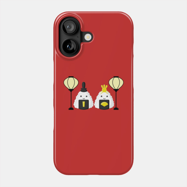 Hina Matsuri Onigiri Phone Case by HolidayBug