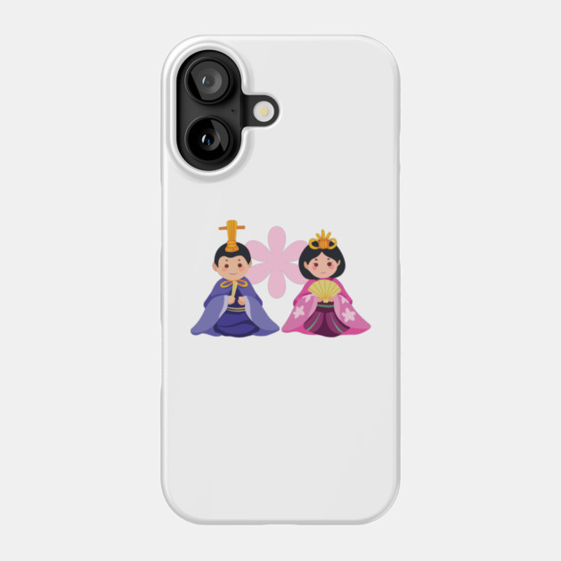 Hina Matsuri Dolls Phone Case by HolidayBug