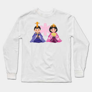 Hina Matsuri Dolls Long Sleeve T-Shirt
