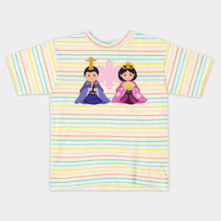 Hina Matsuri Dolls Kids T-Shirt