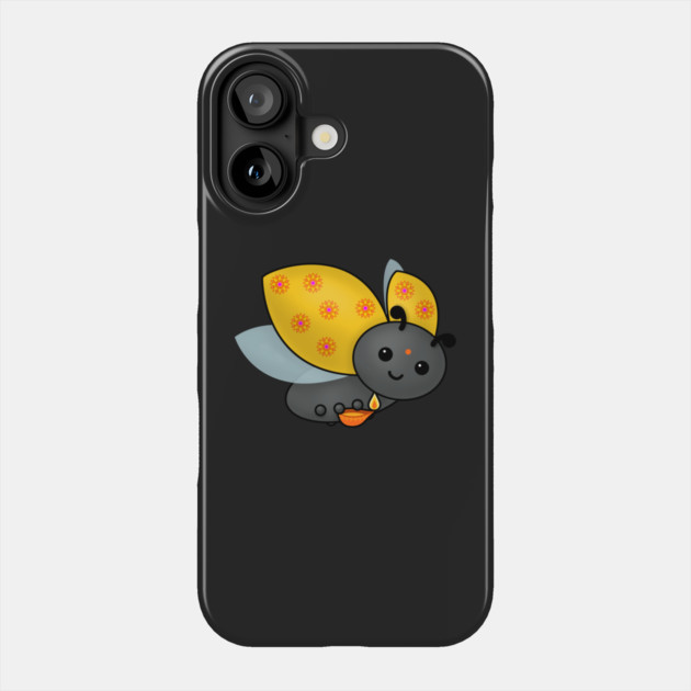 Diwali Ladybug with Deepa Phone Case by HolidayBug