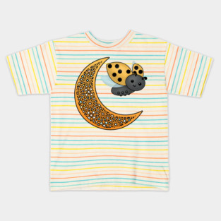Ramadan Crescent Moon Ladybug Kids T-Shirt