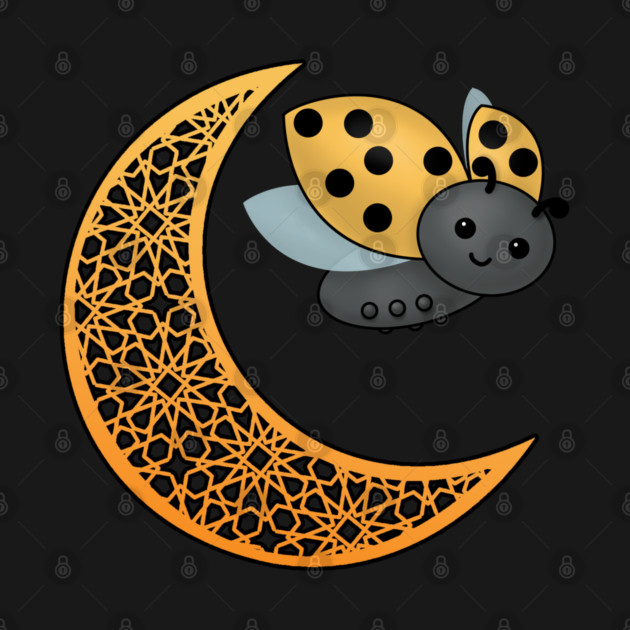 Ramadan Crescent Moon Ladybug by HolidayBug