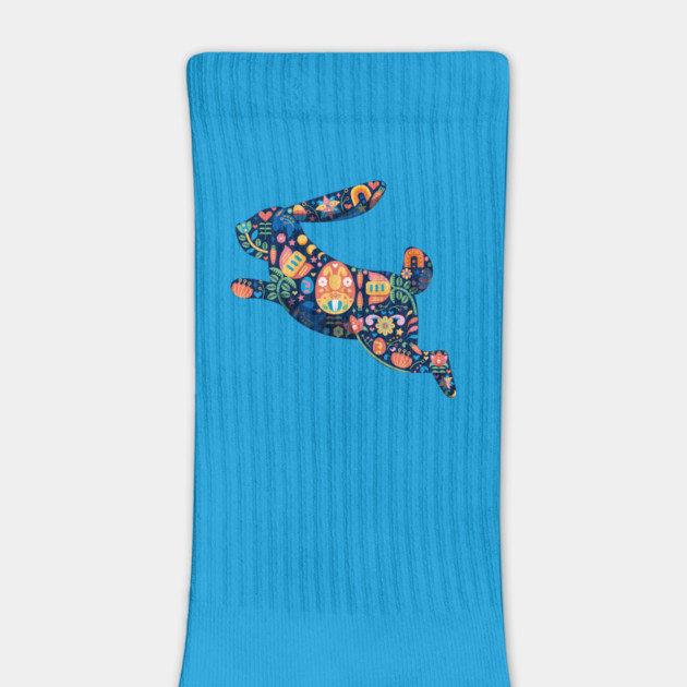 Folk Art Easter Bunny by HolidayBug