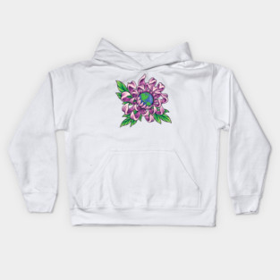 Earth in Flower Kids Hoodie