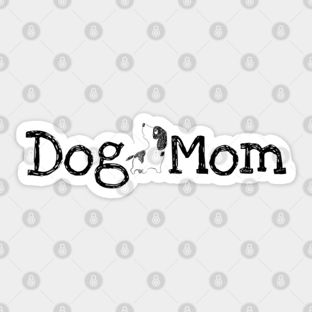 Dog Mom Sticker by HolidayBug