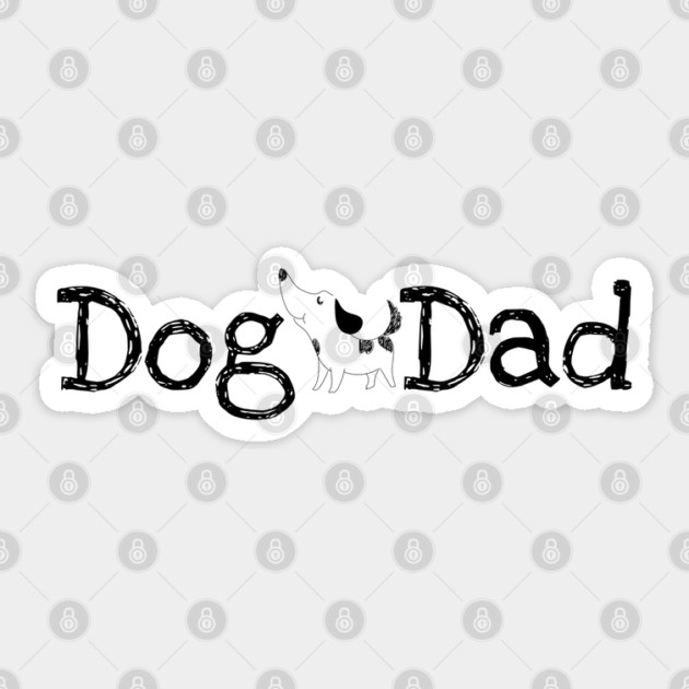 Dog Dad Sticker by HolidayBug