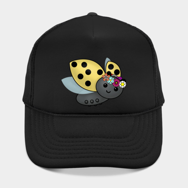 May Day Ladybug with Flower Chain by HolidayBug