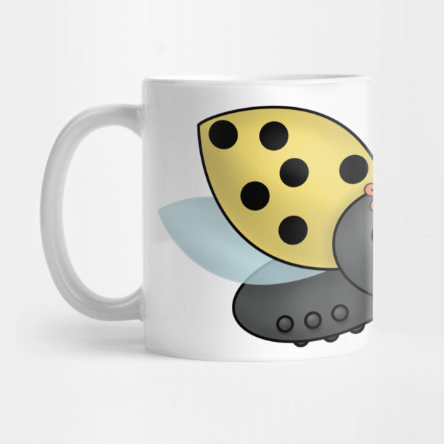 May Day Ladybug with Flower Chain by HolidayBug