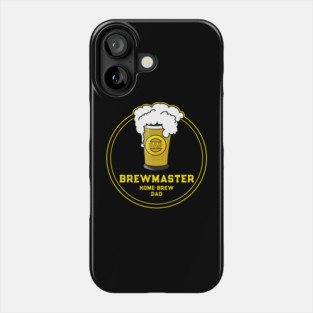 Brewmaster Beer home-brew Dad T-Shirt Phone Case
