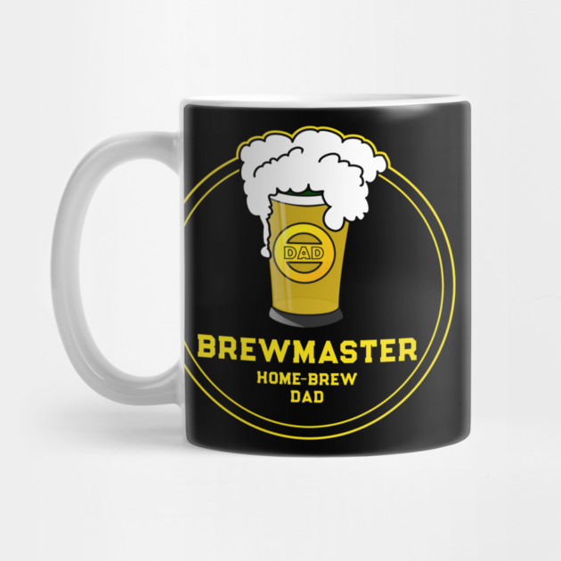 Brewmaster Beer home-brew Dad T-Shirt by HolidayBug