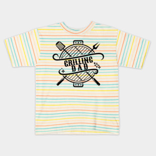 Grilling Dad Kids T-Shirt