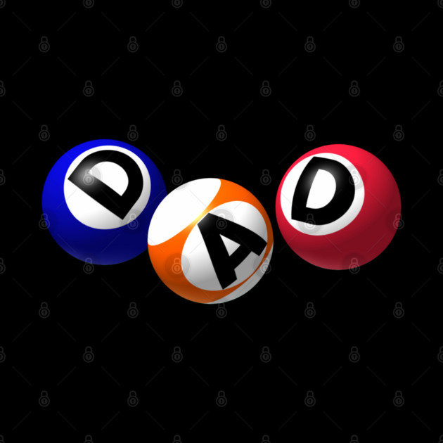 Pool Balls Dad by HolidayBug