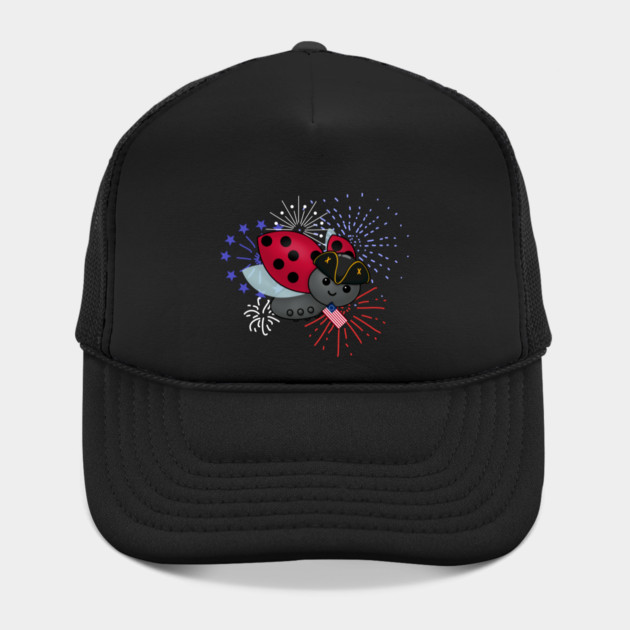 July 4th Minuteman Ladybug by HolidayBug