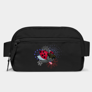 July 4th Minuteman Ladybug Bag