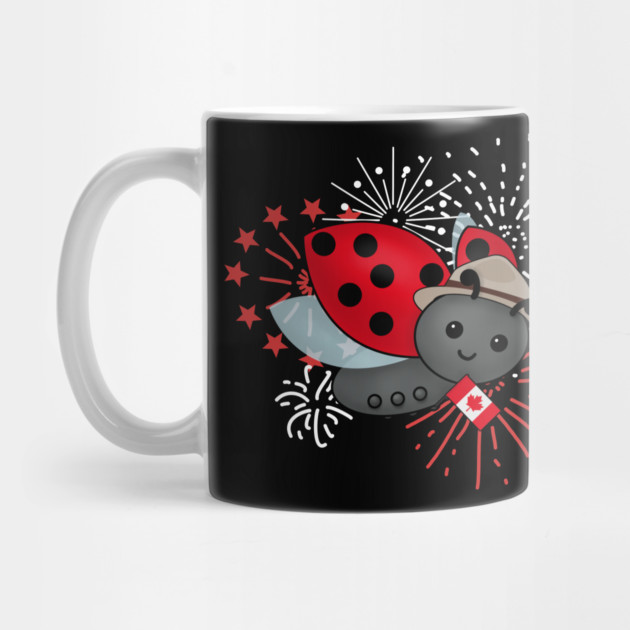 Canada Day Ladybug by HolidayBug