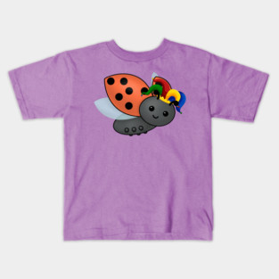 Jester Ladybug Kids T-Shirt