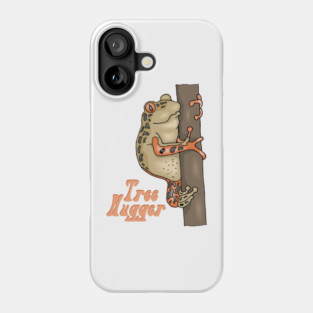 Tree Hugger, Tree Frog Phone Case