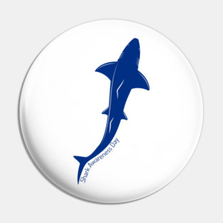 Shark Awareness Day Pin