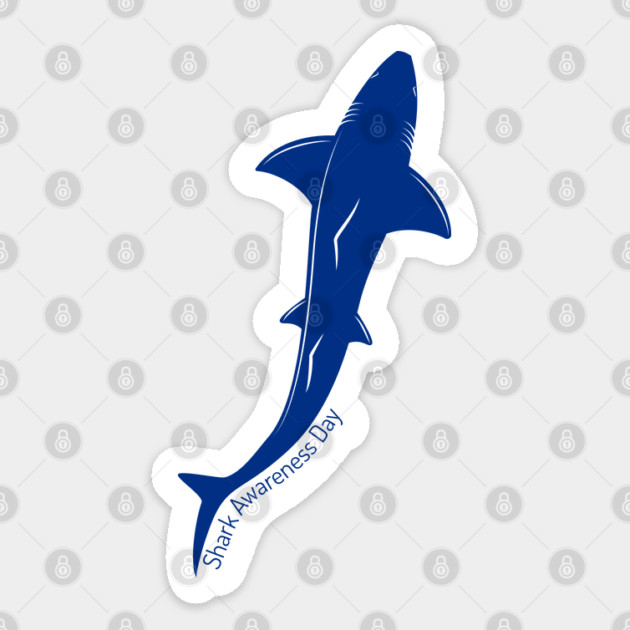 Shark Awareness Day Sticker by HolidayBug