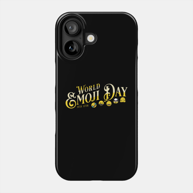 World Emoji Day Phone Case by HolidayBug