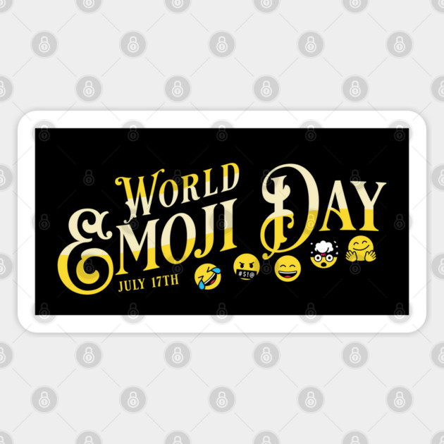 World Emoji Day Sticker by HolidayBug