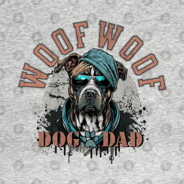 Grunge Dog Dad by HolidayBug