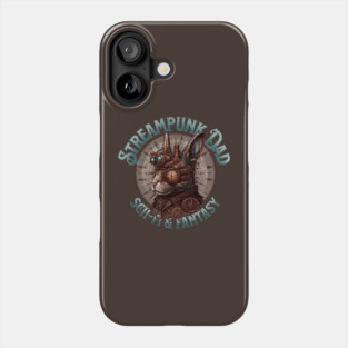 Steampunk Dad Rabbit Phone Case