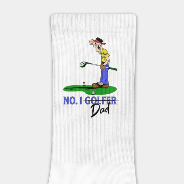 No. 1 Golfer Dad by HolidayBug