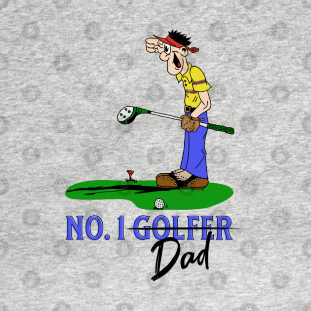No. 1 Golfer Dad by HolidayBug