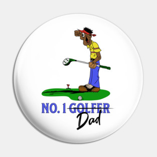 No. 1 Golfer, Dad Pin